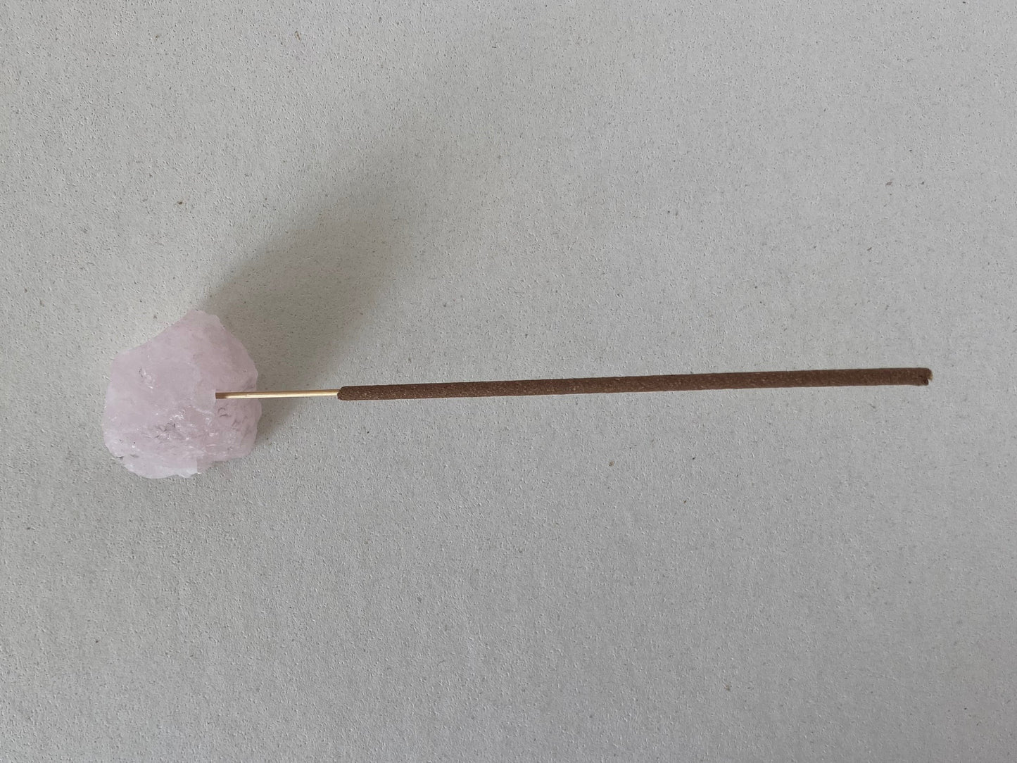 Crystal Incense Holder -Rose Quartz