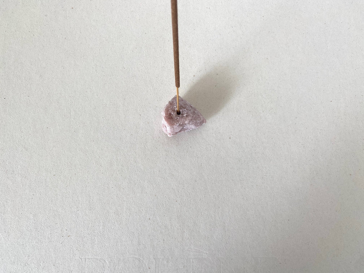 Crystal Incense Holder -Pink Opal