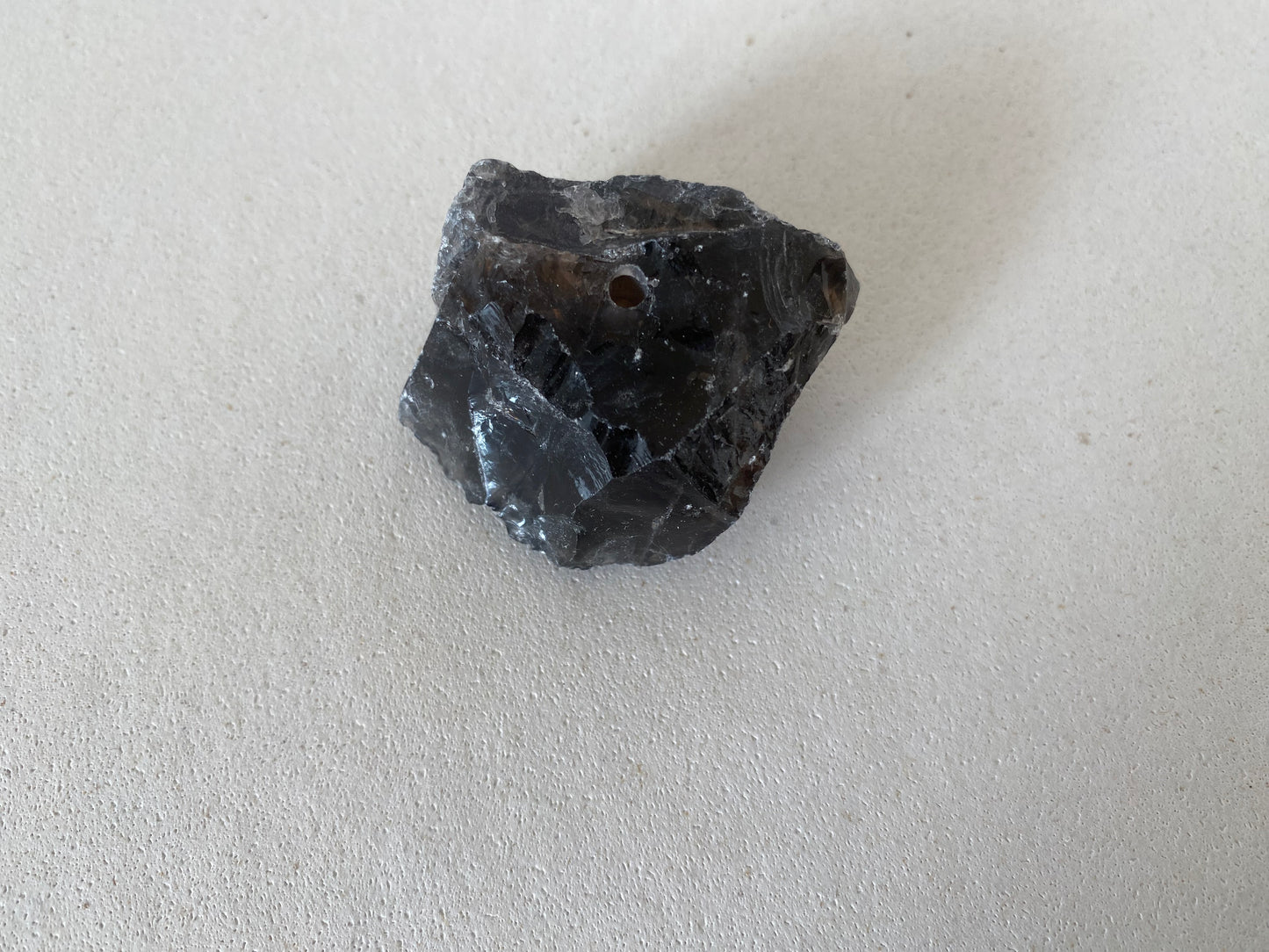 Crystal Incense Holder -Black Tourmaline