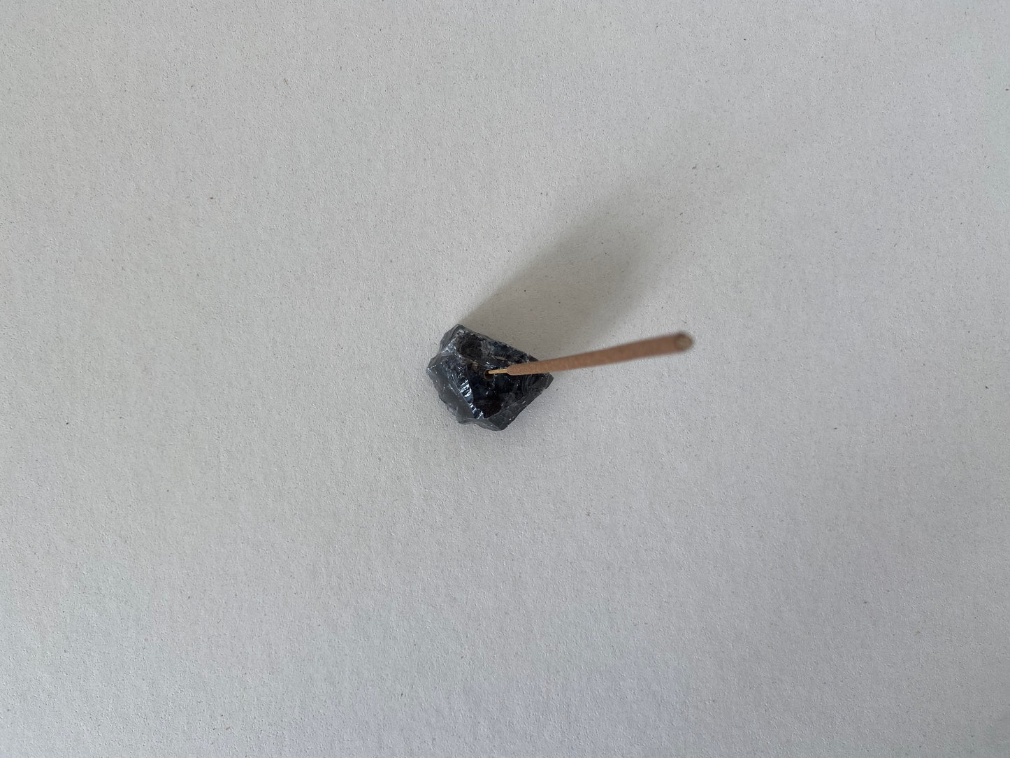 Crystal Incense Holder -Black Tourmaline